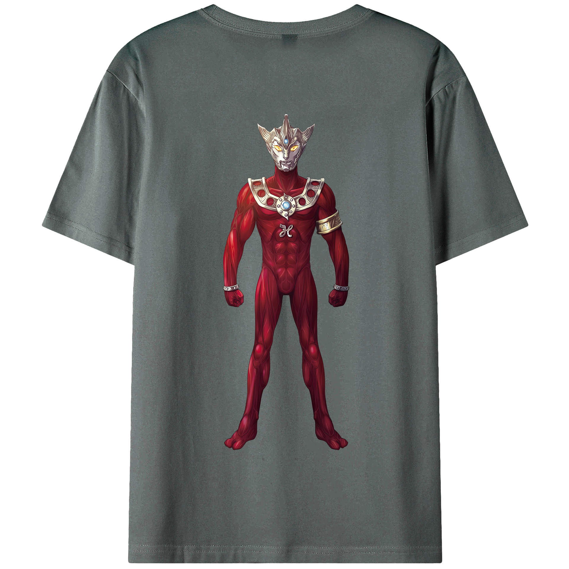 （画像用） ウルトラマン Ultraman 綿100％半袖Tシャツ（背面プリント）